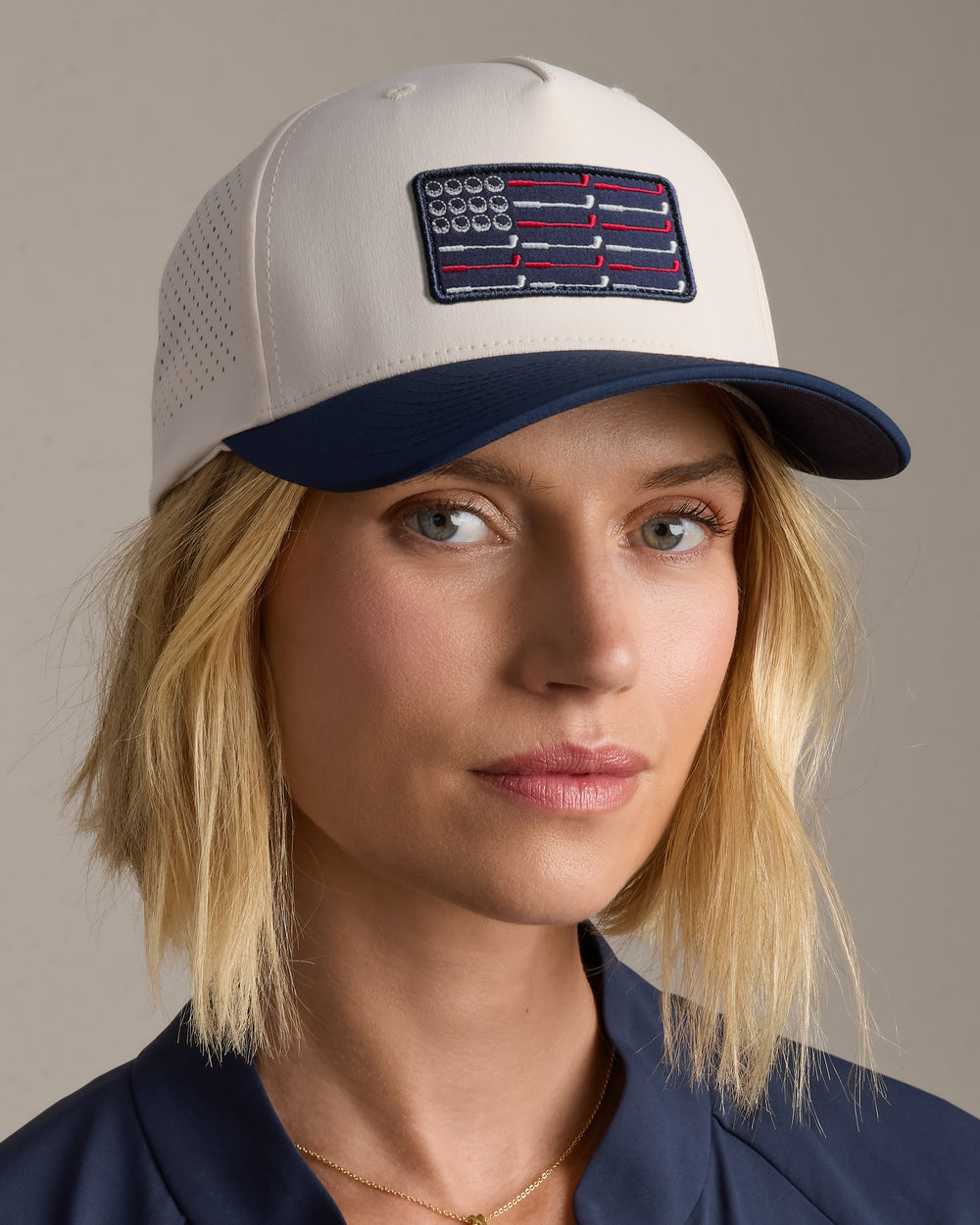 American Flag Trucker Hat - US 5936