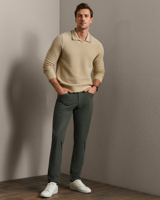Back Nine Knit Polo - US 8202