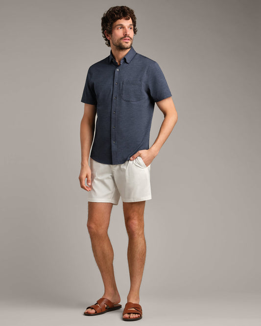 Commuter® Seersucker Short Sleeve Button Down - US 7950