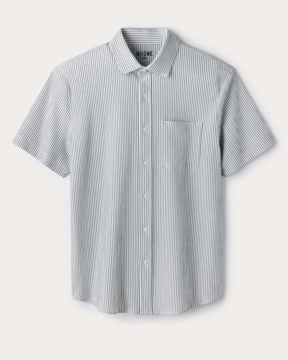 Commuter® Seersucker Short Sleeve Button Down - US 8915