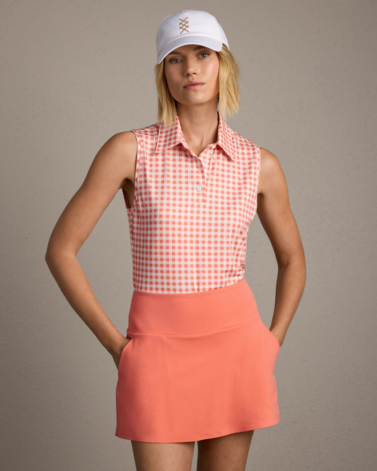 Course to Court Sleeveless Polo - US 3940
