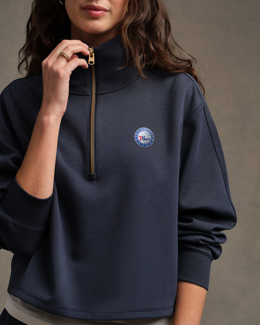 Philadelphia 76ers NBA DreamGlow® Track 1/2 Zip - US 6970