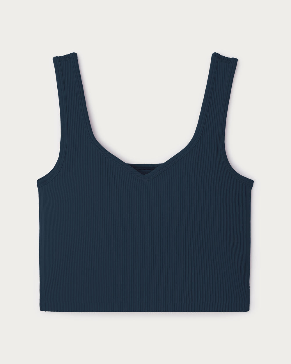 Seamless Embossed Crop Tank - US 6465