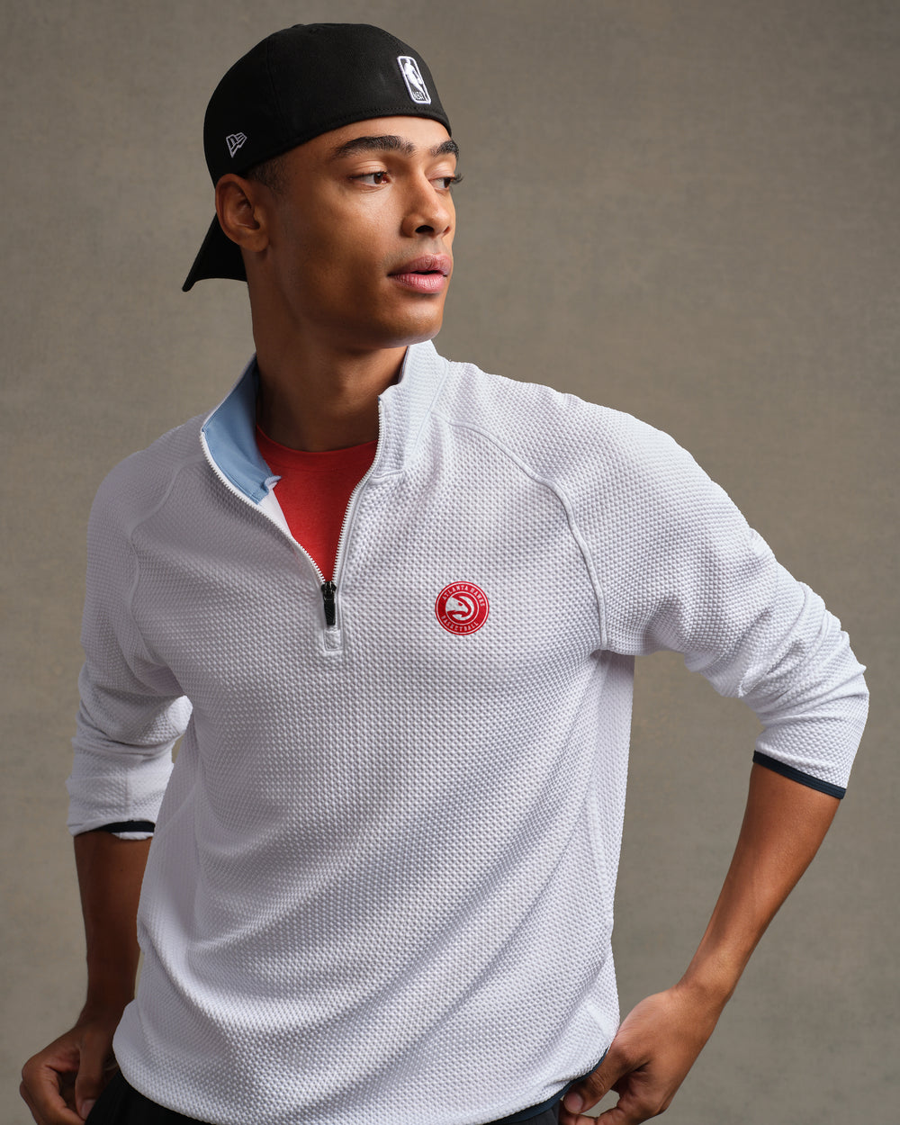 Atlanta Hawks NBA Founder's Golf 1/4 Zip - US 2241