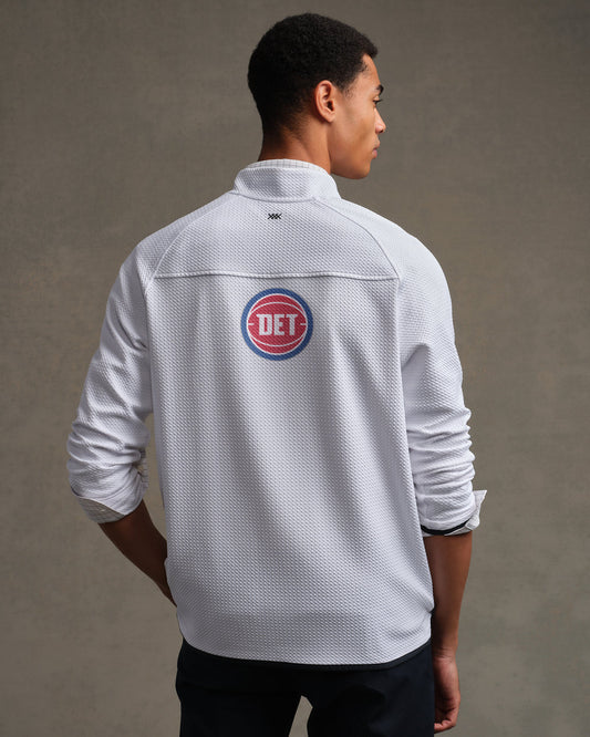 Detroit Pistons NBA Founder's Golf 1/4 Zip - US 9165