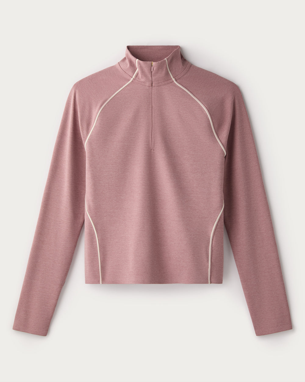 Heather Revive™ Contrast 1/4 Zip - US 5493