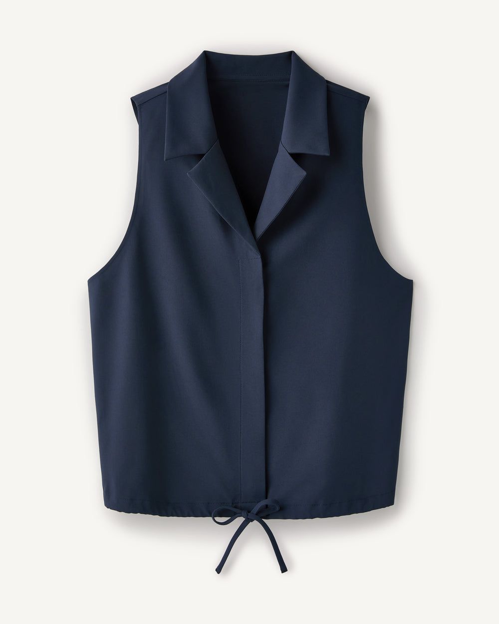 Mirage Sleeveless Notch Collar Blouse - US 3835