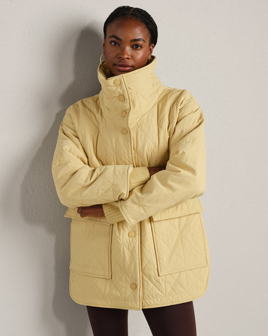 Monterey Quilted Oversized Jacket - US 1164