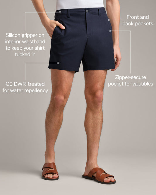 Nomad Tech Chino Short - 7" - US 8998