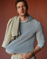 Fine Knit Sweater Hoodie - US 5079
