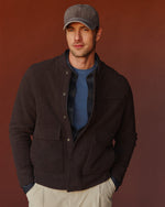 Felted Wool Bomber Jacket - US 1073