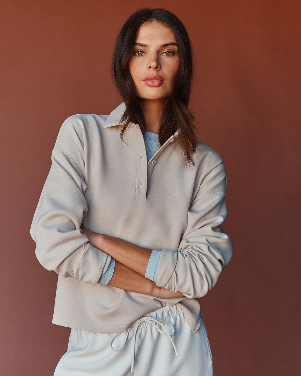 DreamGlow® Polo Sweatshirt - US 1362