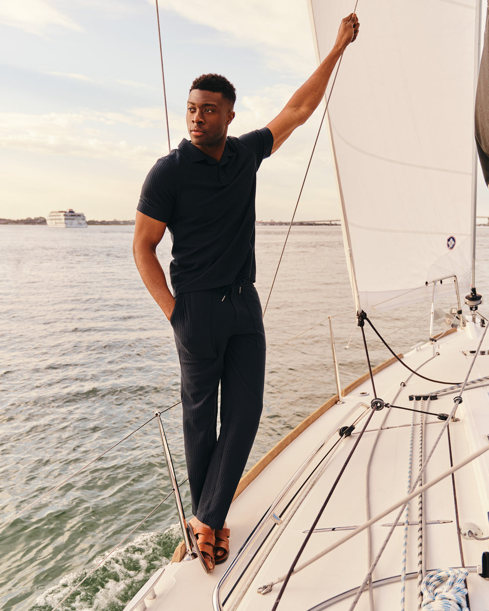 Casual Seersucker Pant - US 9454