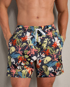 Navy/Dusty Sage Floral