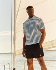 Ash Blue Vintage Stripe