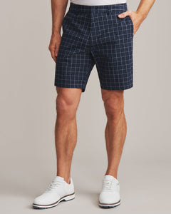 Navy Windowpane Check