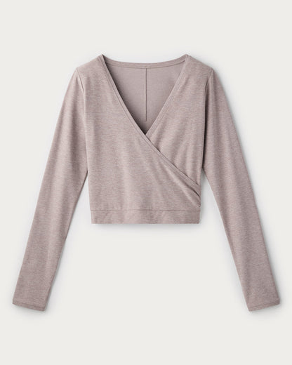 Atmosphere Wrap Top - US 9915
