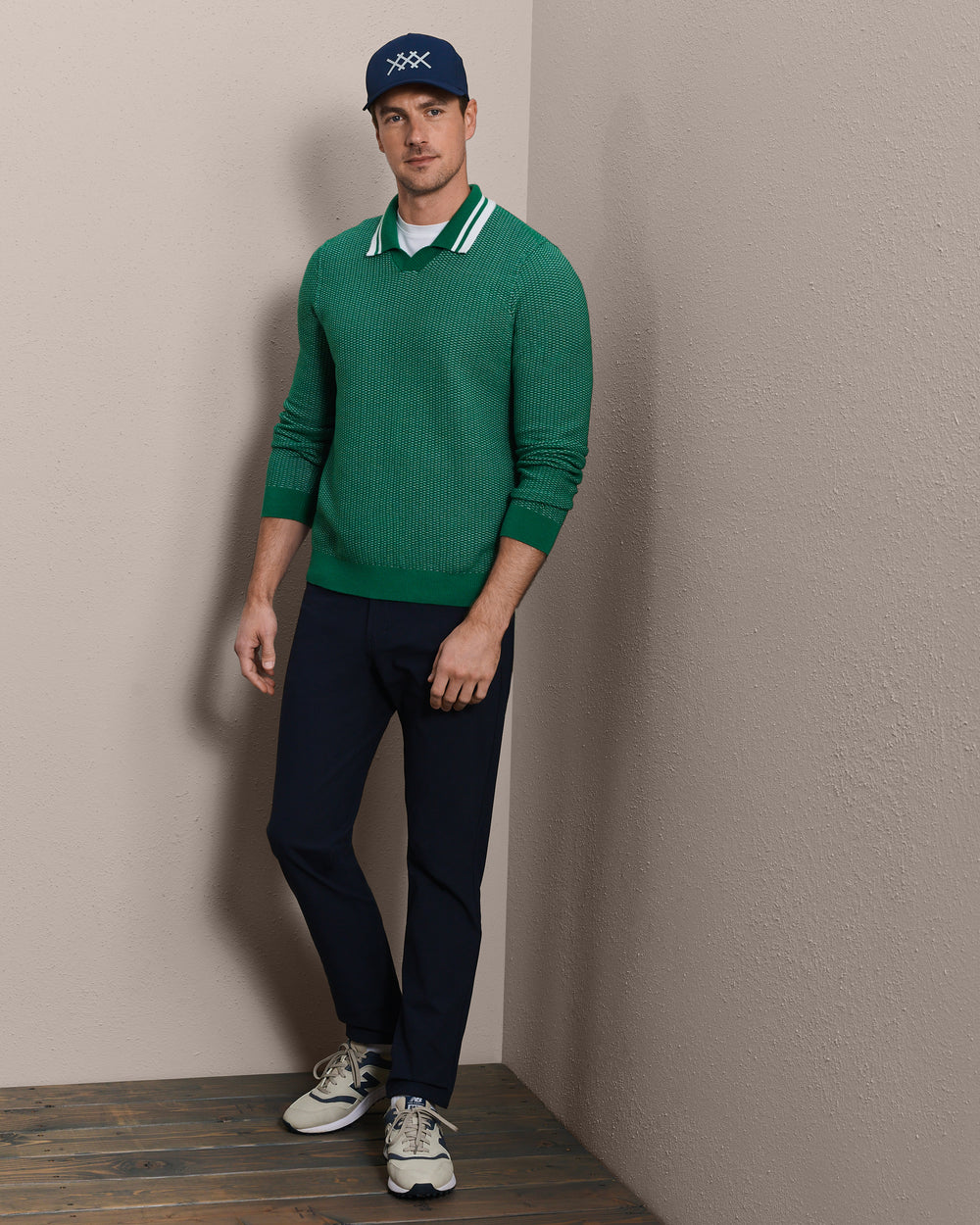 Back Nine Knit Polo - US 0398