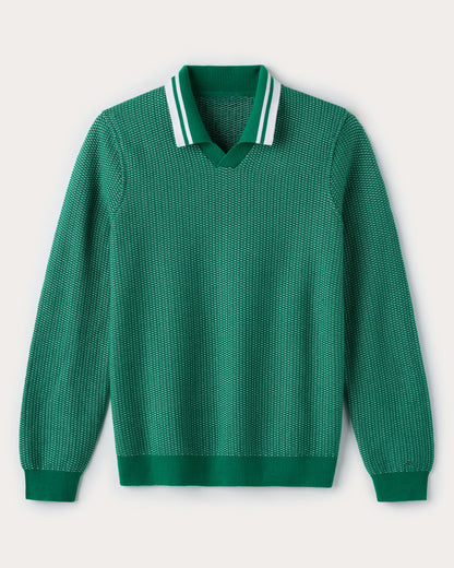 Back Nine Knit Polo - US 0398
