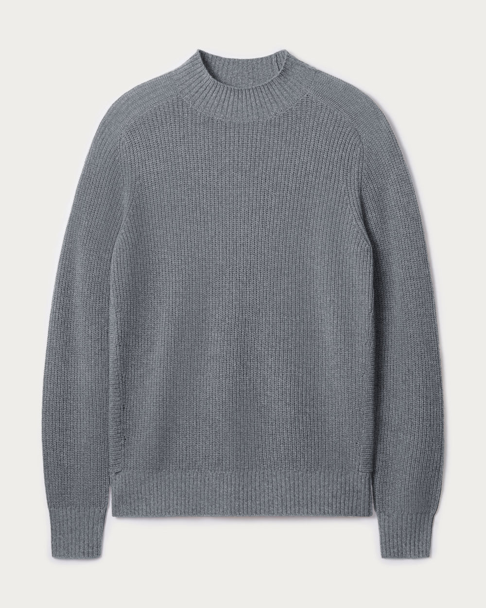 Beacon Cashmere Blend Mock Neck Sweater - US 6598