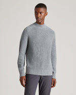 Beacon Cashmere Blend Mock Neck Sweater - US 6598