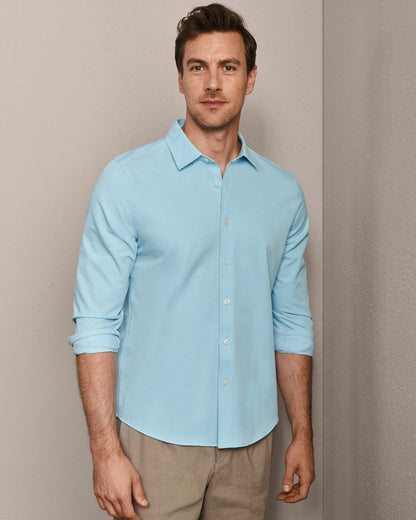 Brezza Linen-Blend Shirt - US 9247