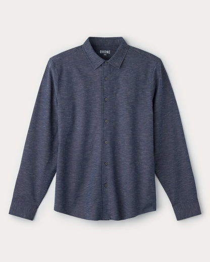 Brezza Linen-Blend Shirt - US 9436