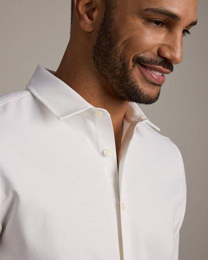 Brezza Linen-Blend Shirt - US 5573