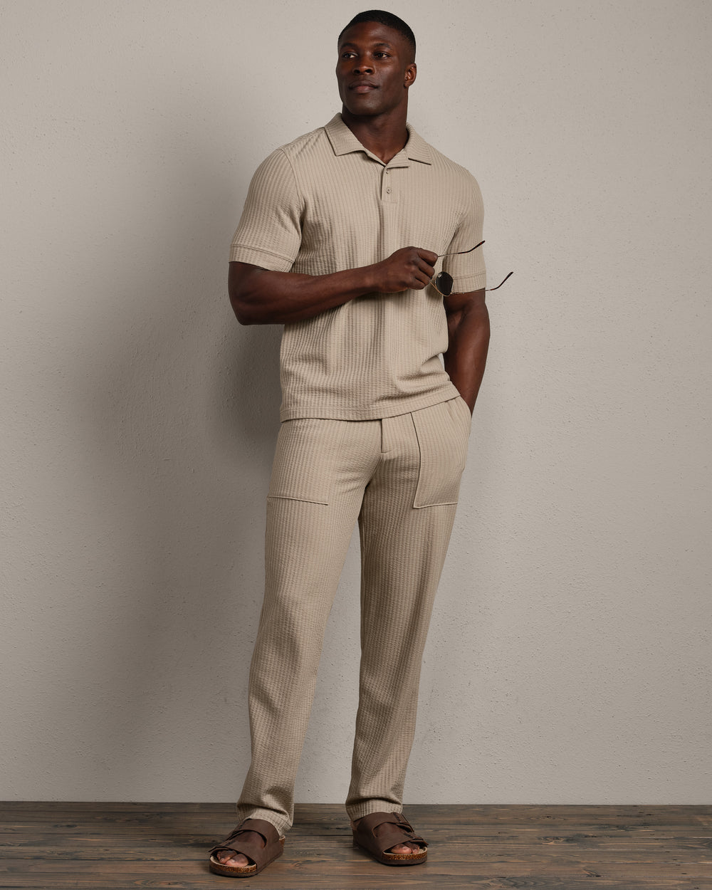 Casual Seersucker Pant - US 4812