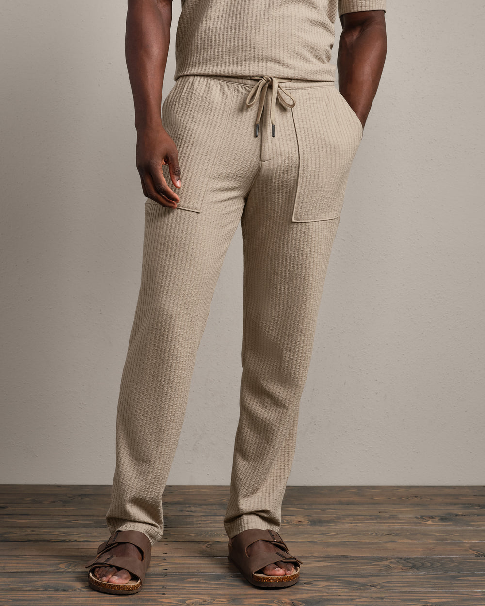 Casual Seersucker Pant - US 4812