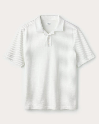 Casual Seersucker Polo - US 8690