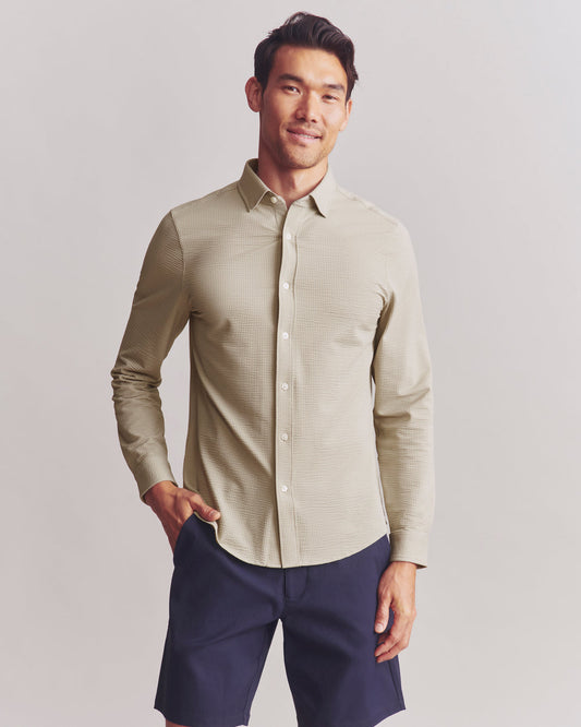 Commuter® Seersucker Button Down - Slim - US 0938