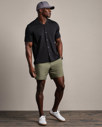 Commuter® Seersucker Camp Collar Shirt - Classic - US 9285