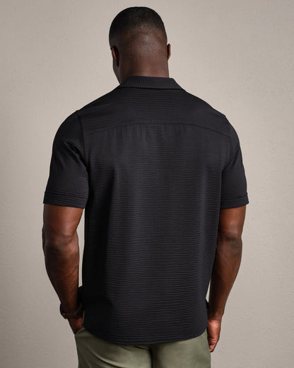 Commuter® Seersucker Camp Collar Shirt - Classic - US 9285