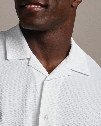 Commuter® Seersucker Camp Collar Shirt - Classic - US 0218