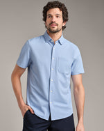 Commuter® Seersucker Short Sleeve Button Down - US 6793