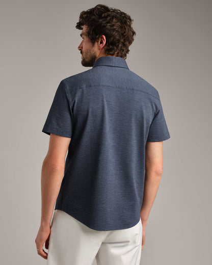 Commuter® Seersucker Short Sleeve Button Down - US 7950