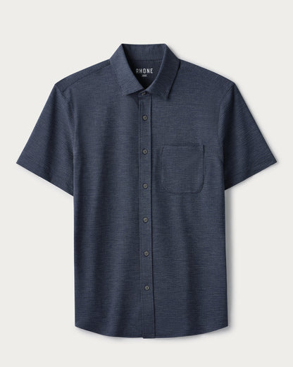 Commuter® Seersucker Short Sleeve Button Down - US 7950