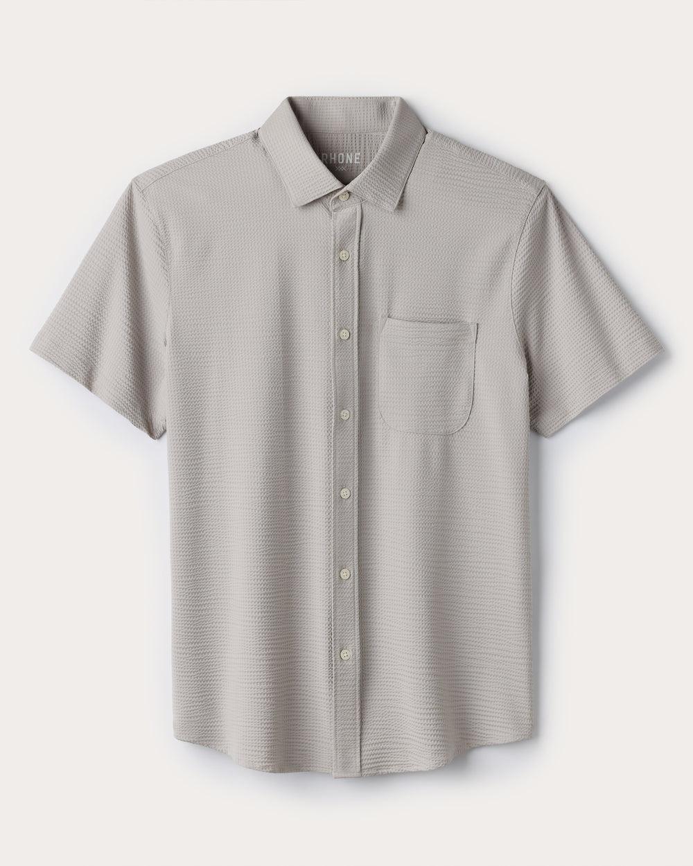 Commuter® Seersucker Short Sleeve Button Down - US 8214
