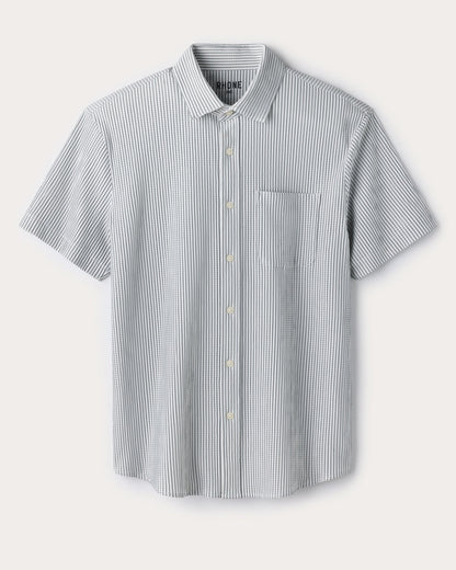 Commuter® Seersucker Short Sleeve Button Down - US 8915