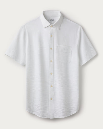 Commuter® Seersucker Short Sleeve Button Down - US 2923