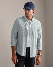 Fern Green Ticking Stripe