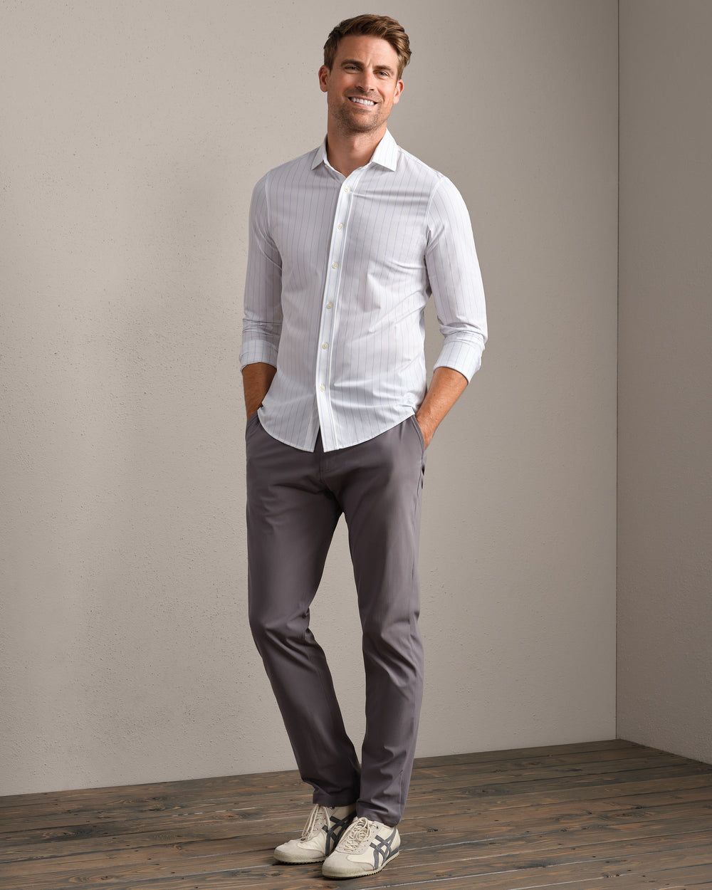 Commuter® Shirt Semi-Spread Collar - Slim - US 2163