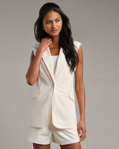 Ivory Pinstripe