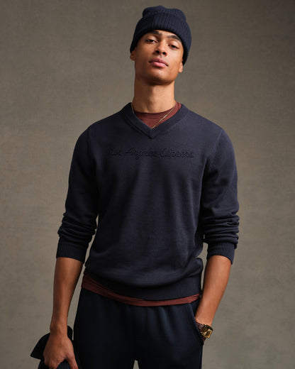 LA Clippers NBA Commuter® V-Neck Sweater - US 9611