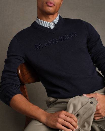 Atlanta Hawks NBA Commuter® V-Neck Sweater - US 0861