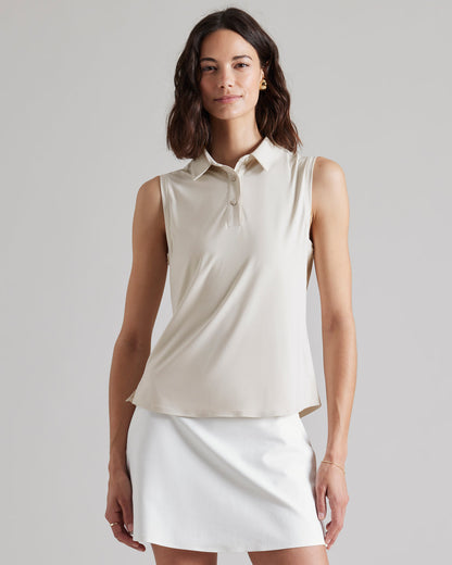 Course to Court Sleeveless Polo - US 6287