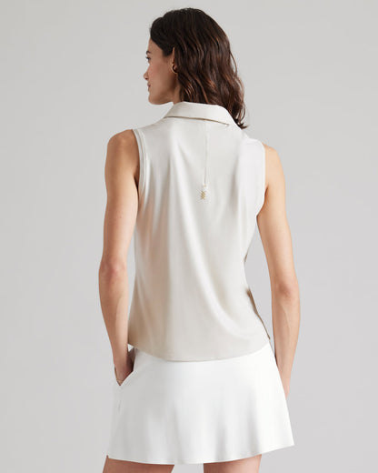 Course to Court Sleeveless Polo - US 6287