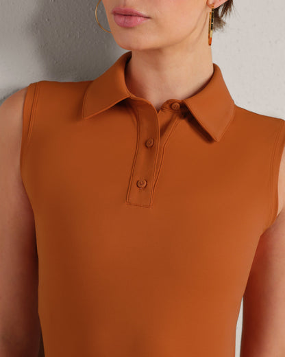 Course to Court Sleeveless Polo - US 3046