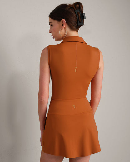 Course to Court Sleeveless Polo - US 3046